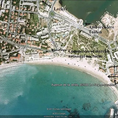 아파트 Les Pieds Dans L'eau Avec Climatisation !